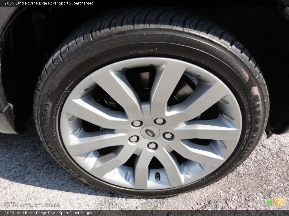 2006 Land Rover Range Rover Sport Supercharged Wheel and Tire Photo #51247937