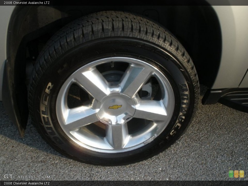 2008 Chevrolet Avalanche LTZ Wheel and Tire Photo #51250928