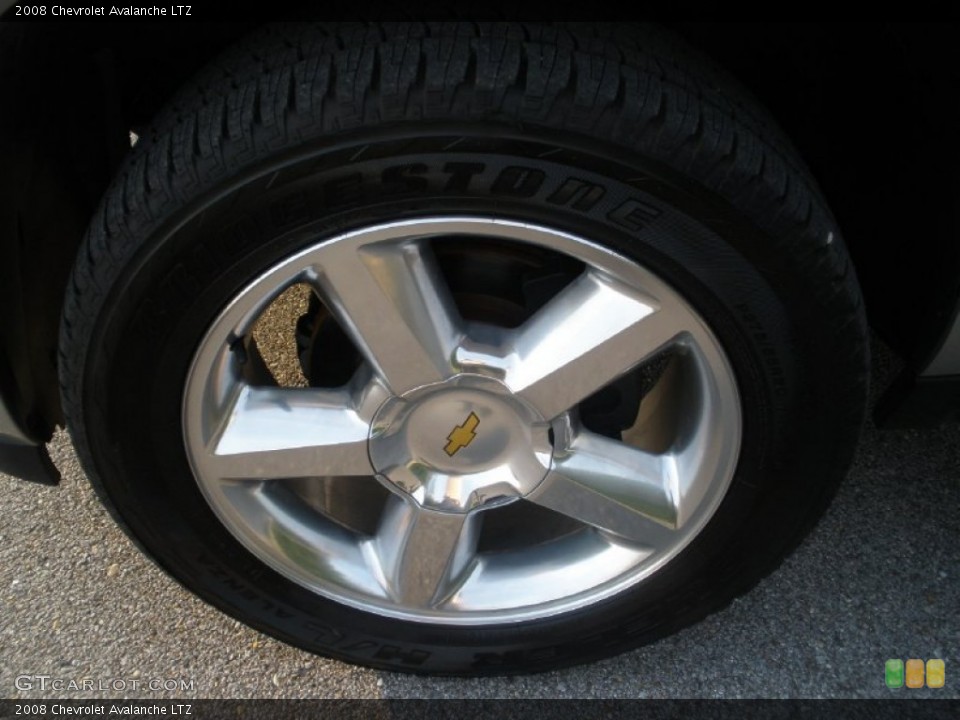 2008 Chevrolet Avalanche LTZ Wheel and Tire Photo #51250961