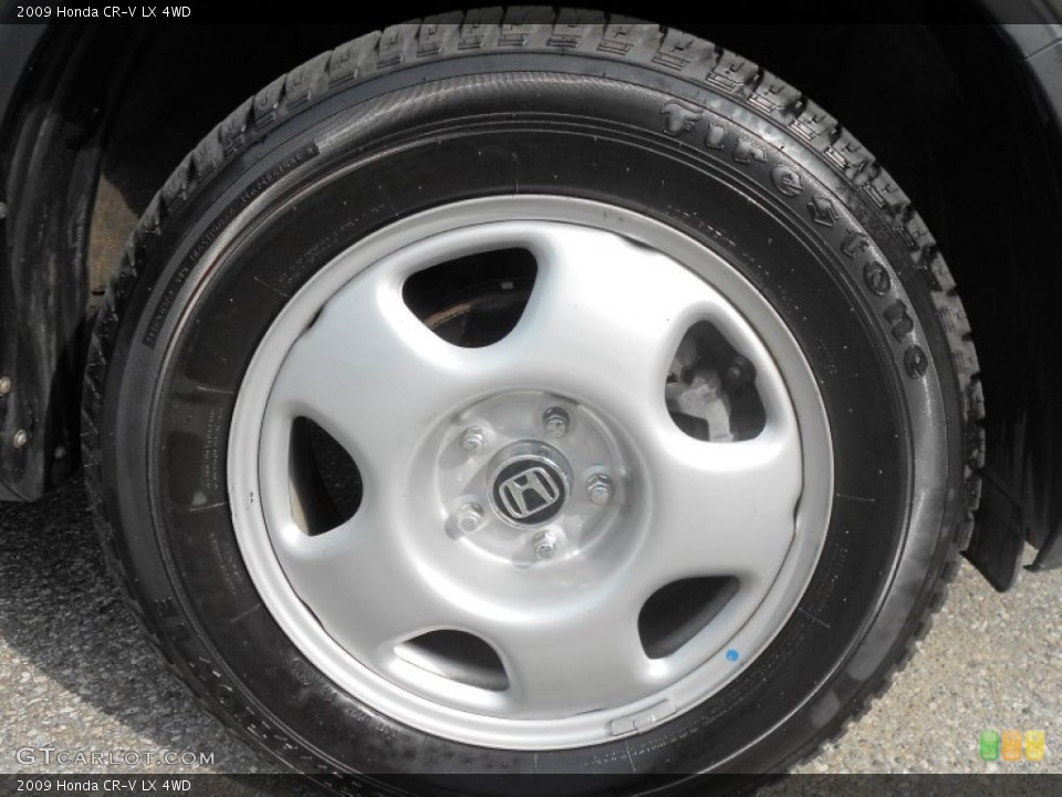 2009 Honda CR-V LX 4WD Wheel and Tire Photo #51251738