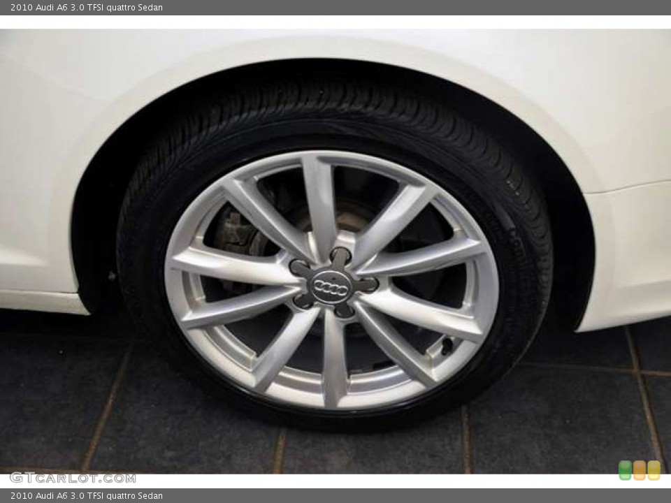 2010 Audi A6 3.0 TFSI quattro Sedan Wheel and Tire Photo #51256637