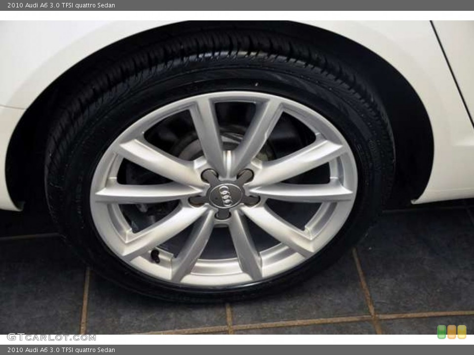 2010 Audi A6 3.0 TFSI quattro Sedan Wheel and Tire Photo #51256652