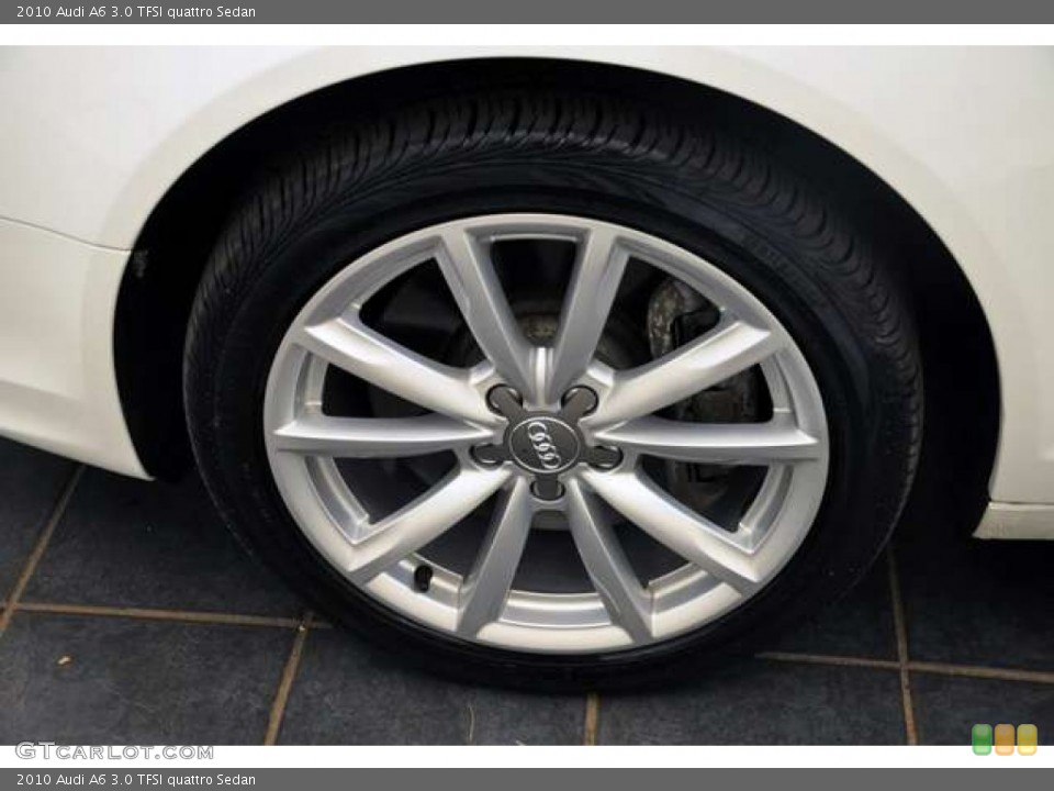 2010 Audi A6 3.0 TFSI quattro Sedan Wheel and Tire Photo #51256682