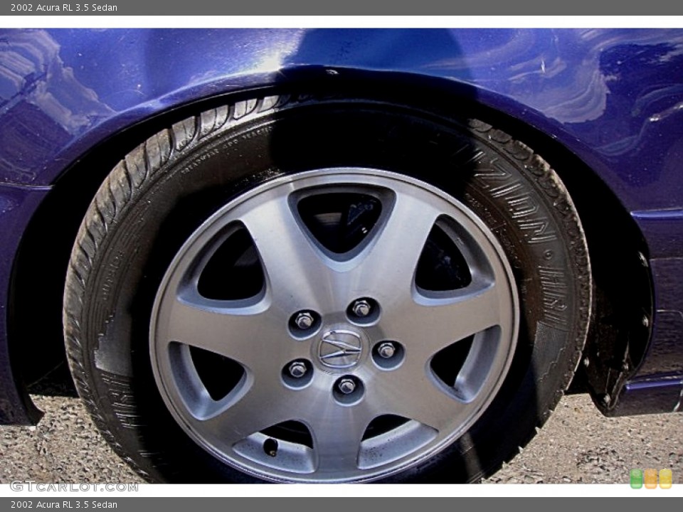 2002 Acura RL 3.5 Sedan Wheel and Tire Photo #51257669