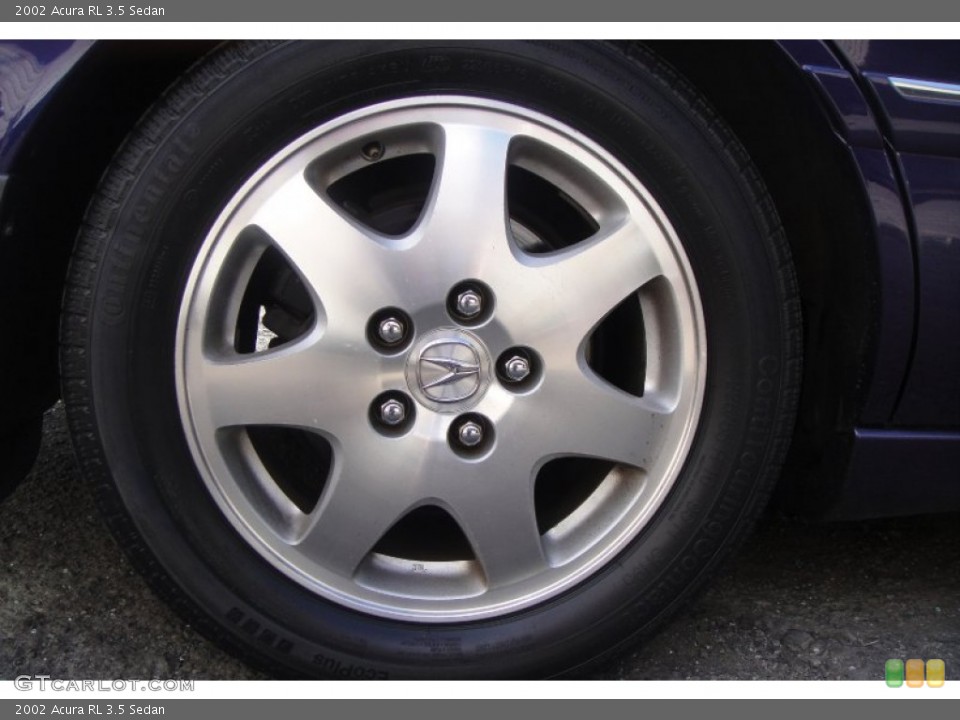 2002 Acura RL 3.5 Sedan Wheel and Tire Photo #51257999