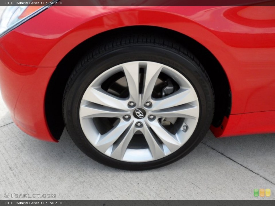 2010 Hyundai Genesis Coupe 2.0T Wheel and Tire Photo #51273913