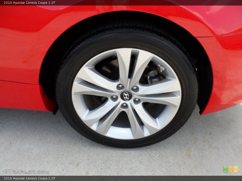 2010 Hyundai Genesis Coupe 2.0T Wheel and Tire Photo #51273985