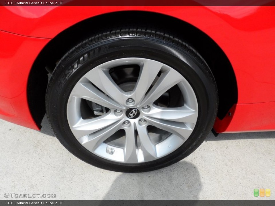 2010 Hyundai Genesis Coupe 2.0T Wheel and Tire Photo #51273988