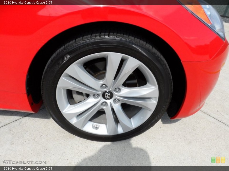 2010 Hyundai Genesis Coupe 2.0T Wheel and Tire Photo #51273991