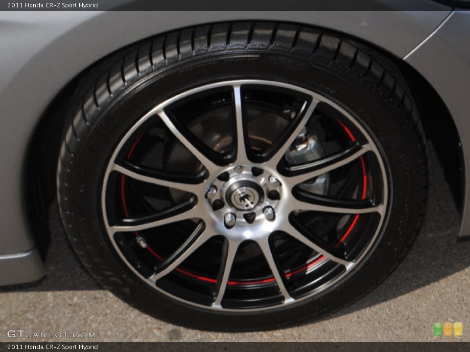 2011 Honda CR-Z Custom Wheel and Tire Photo #51275761