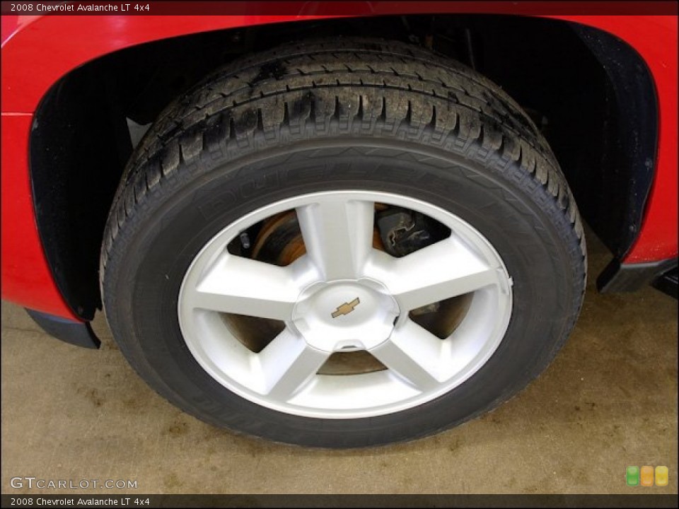 2008 Chevrolet Avalanche LT 4x4 Wheel and Tire Photo #51278878