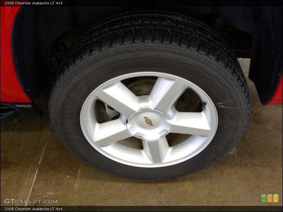 2008 Chevrolet Avalanche LT 4x4 Wheel and Tire Photo #51278893