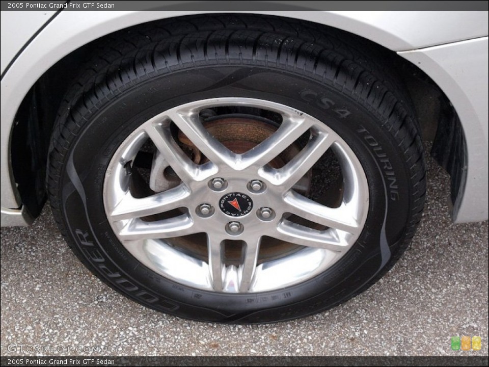 2005 Pontiac Grand Prix GTP Sedan Wheel and Tire Photo #51280798