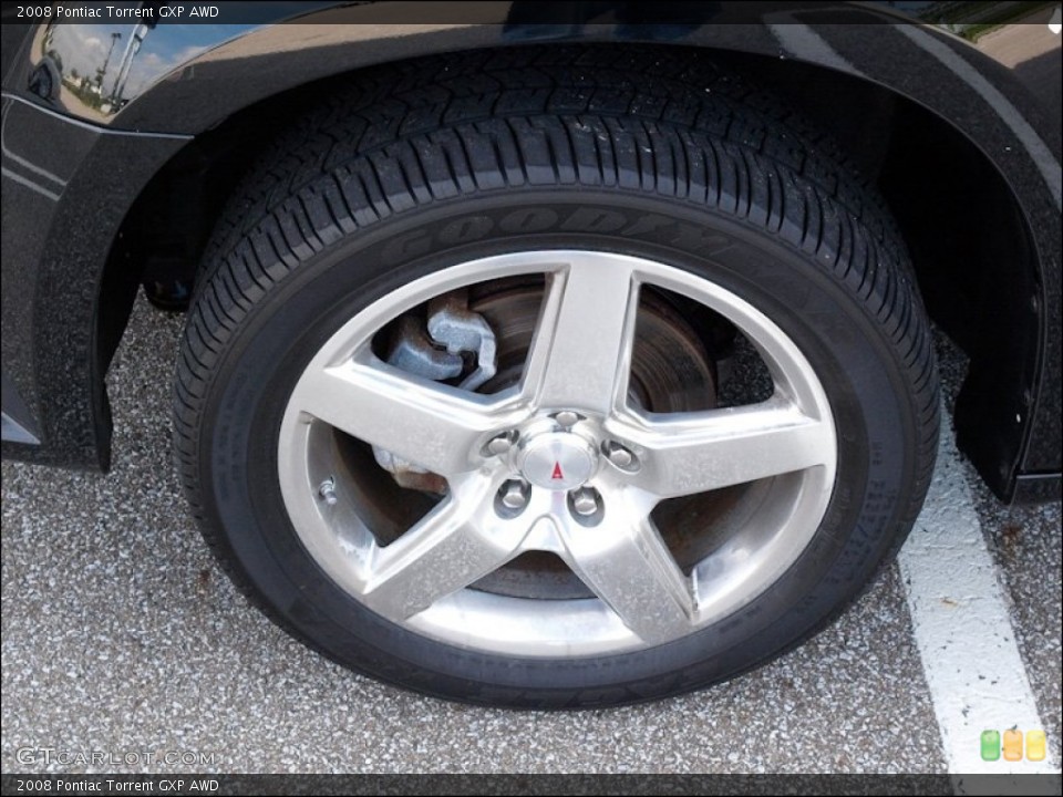 2008 Pontiac Torrent GXP AWD Wheel and Tire Photo #51281512