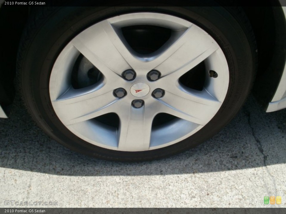 2010 Pontiac G6 Sedan Wheel and Tire Photo #51285926