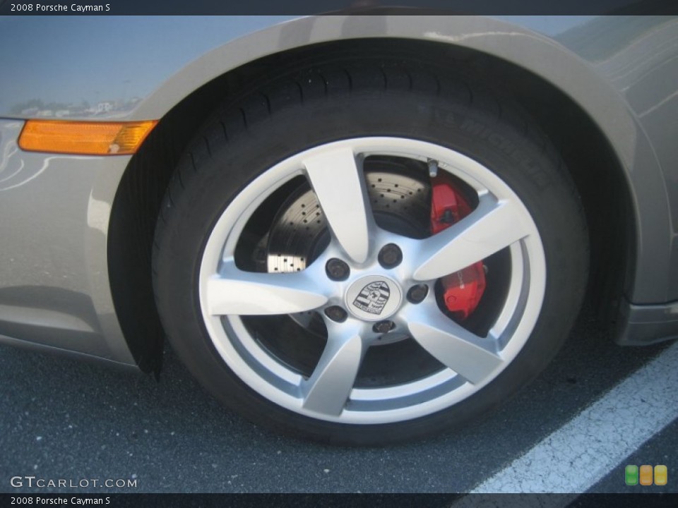2008 Porsche Cayman S Wheel and Tire Photo #51293503