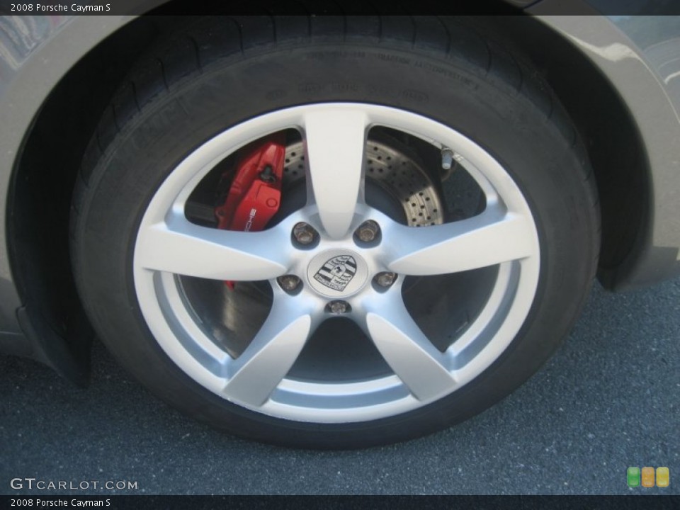 2008 Porsche Cayman S Wheel and Tire Photo #51293518