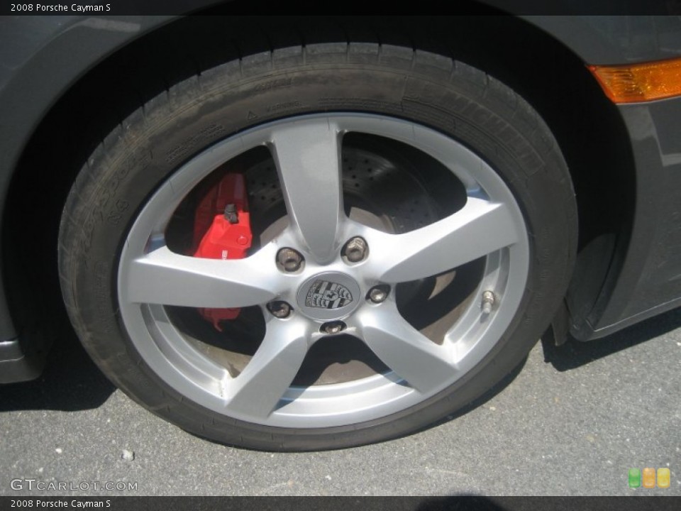 2008 Porsche Cayman S Wheel and Tire Photo #51293548