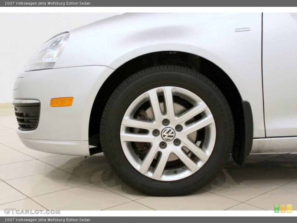 2007 Volkswagen Jetta Wolfsburg Edition Sedan Wheel and Tire Photo #51296845