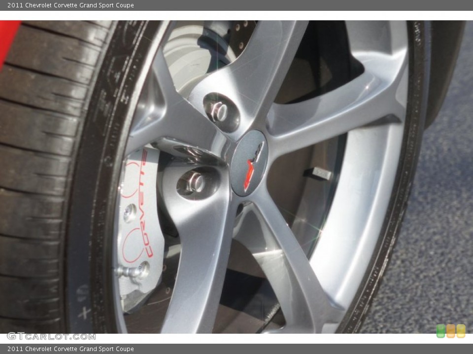 2011 Chevrolet Corvette Grand Sport Coupe Wheel and Tire Photo #51304675