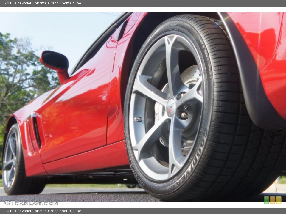 2011 Chevrolet Corvette Grand Sport Coupe Wheel and Tire Photo #51304705
