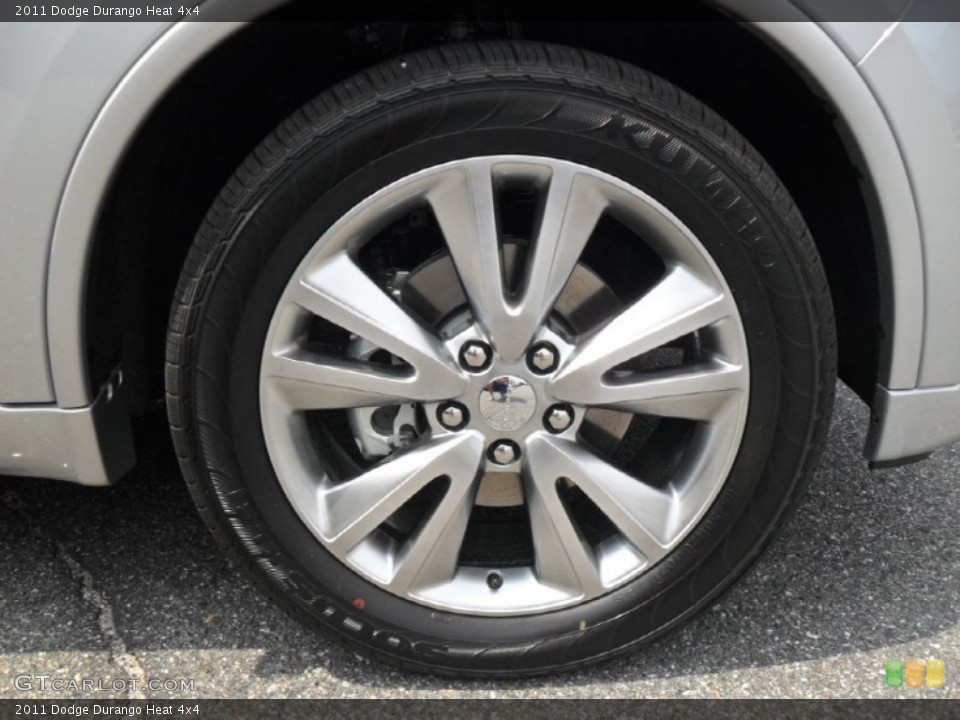 2011 Dodge Durango Heat 4x4 Wheel and Tire Photo #51308176