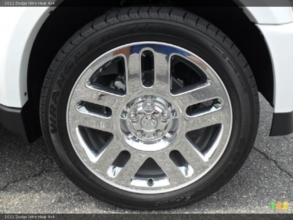 2011 Dodge Nitro Heat 4x4 Wheel and Tire Photo #51309460