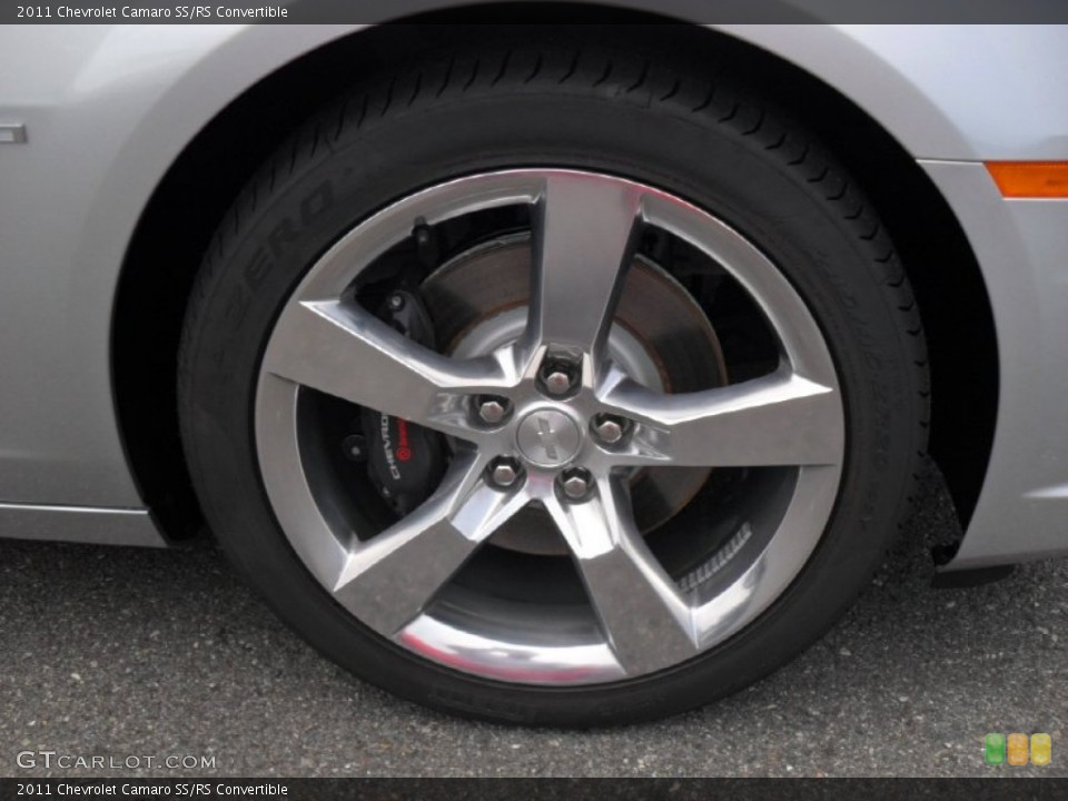 2011 Chevrolet Camaro SS/RS Convertible Wheel and Tire Photo #51312259