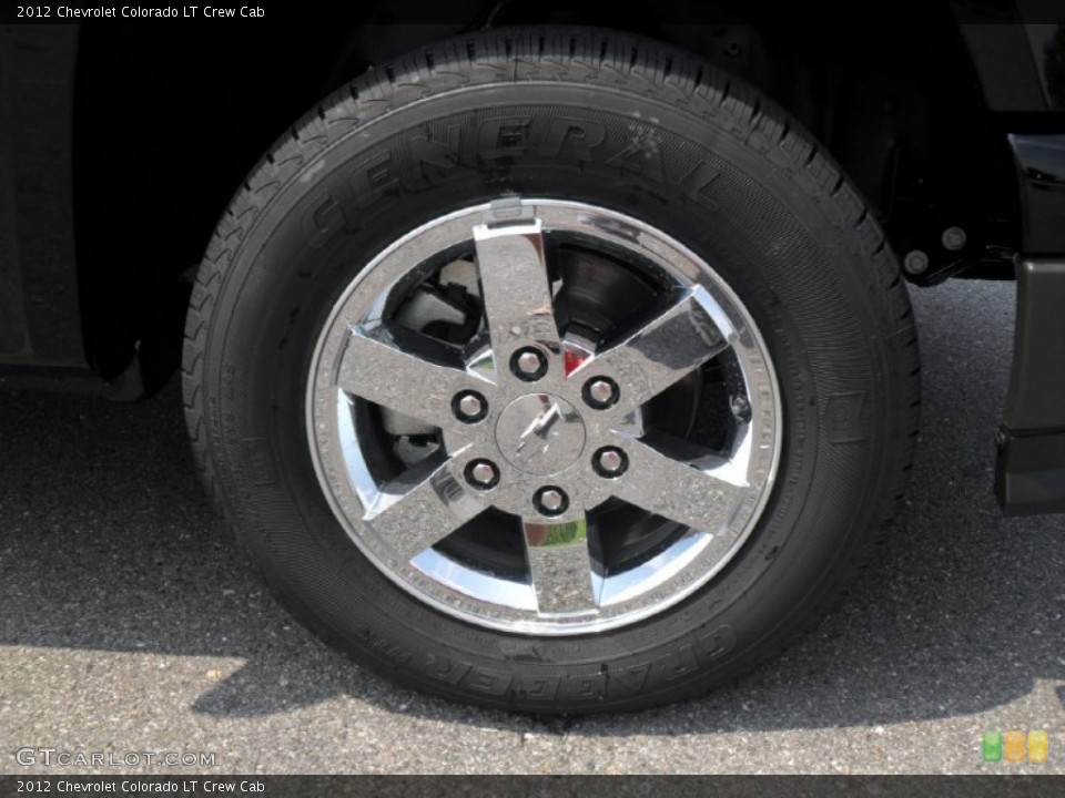 2012 Chevrolet Colorado LT Crew Cab Wheel and Tire Photo #51316123