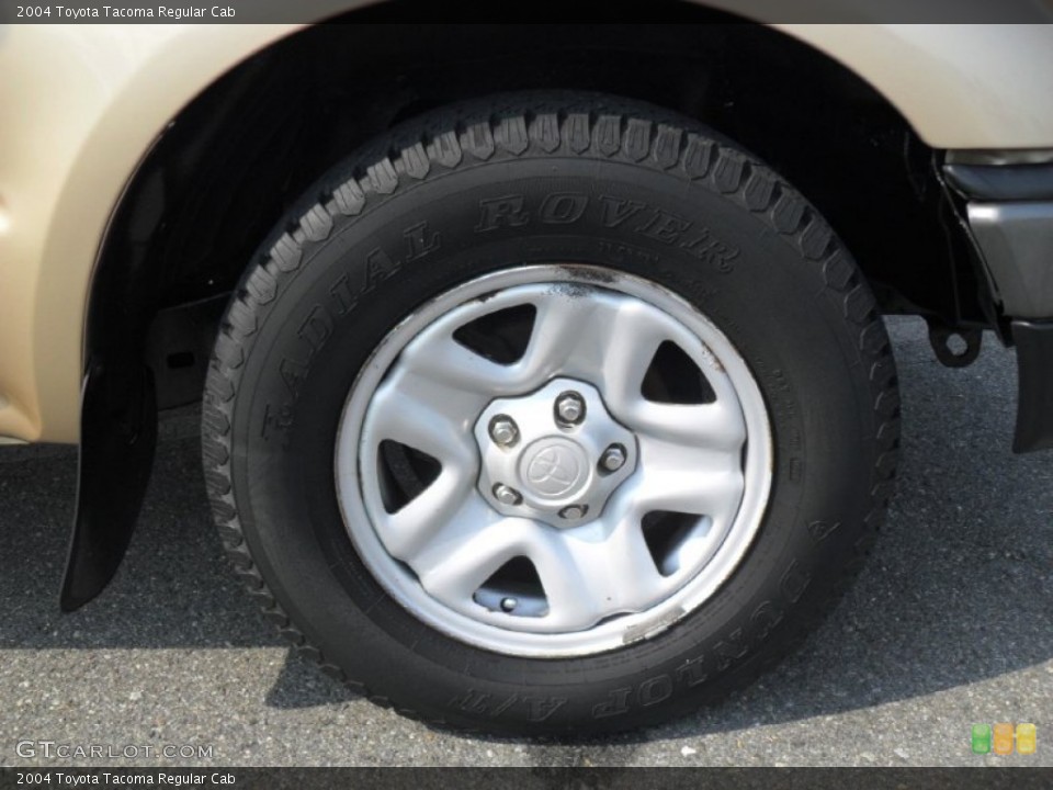 2004 Toyota Tacoma Regular Cab Wheel and Tire Photo #51318307