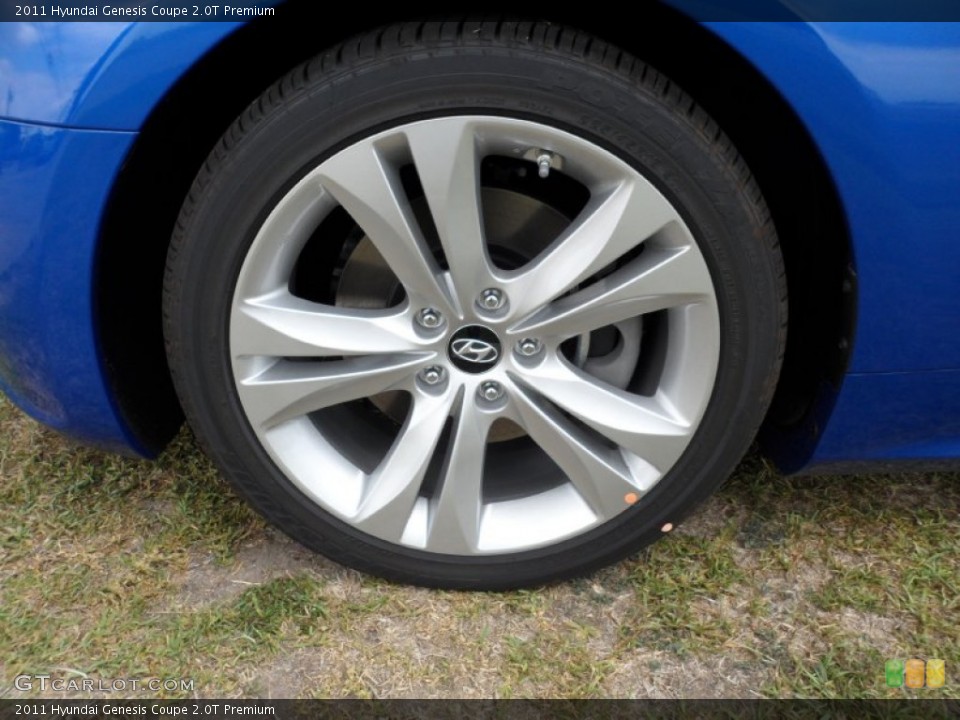 2011 Hyundai Genesis Coupe 2.0T Premium Wheel and Tire Photo #51318316