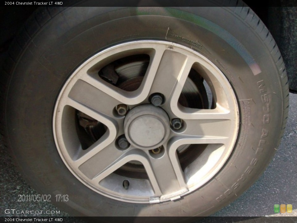 2004 Chevrolet Tracker LT 4WD Wheel and Tire Photo #51318508