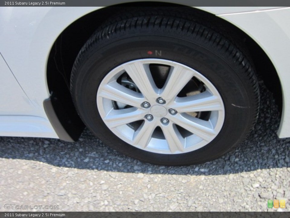 2011 Subaru Legacy 2.5i Premium Wheel and Tire Photo #51320965