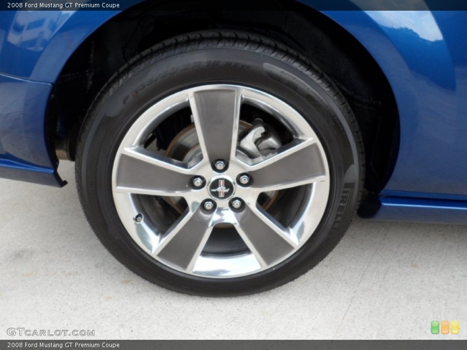 2008 Ford Mustang GT Premium Coupe Wheel and Tire Photo #51325312