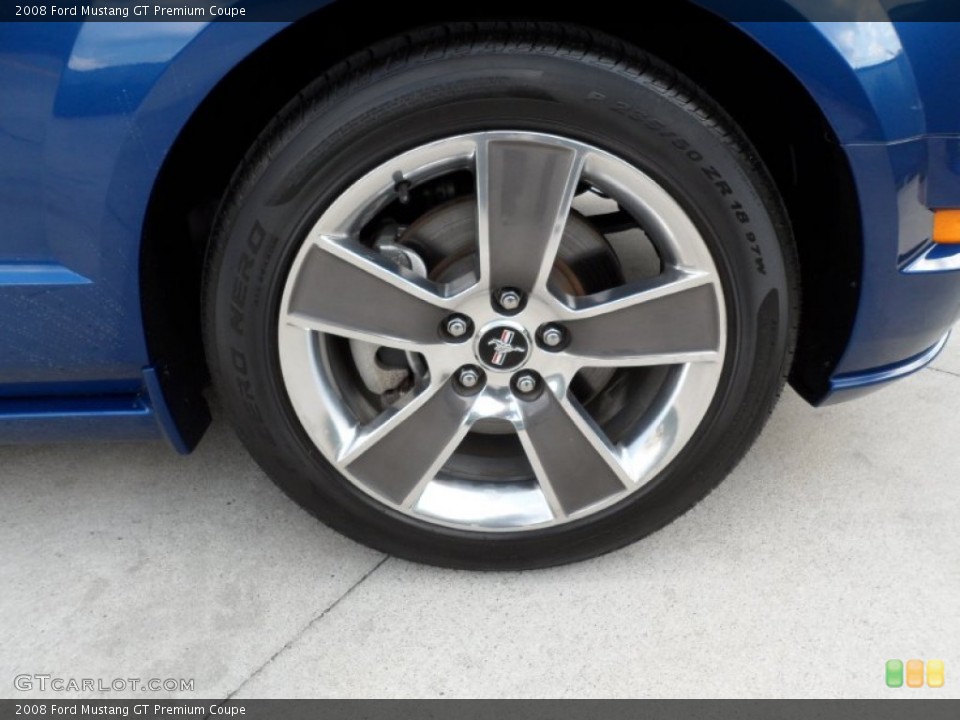 2008 Ford Mustang GT Premium Coupe Wheel and Tire Photo #51325324