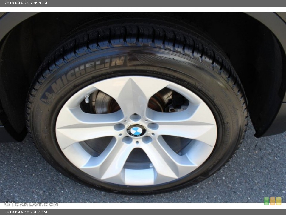 2010 BMW X6 xDrive35i Wheel and Tire Photo #51327991