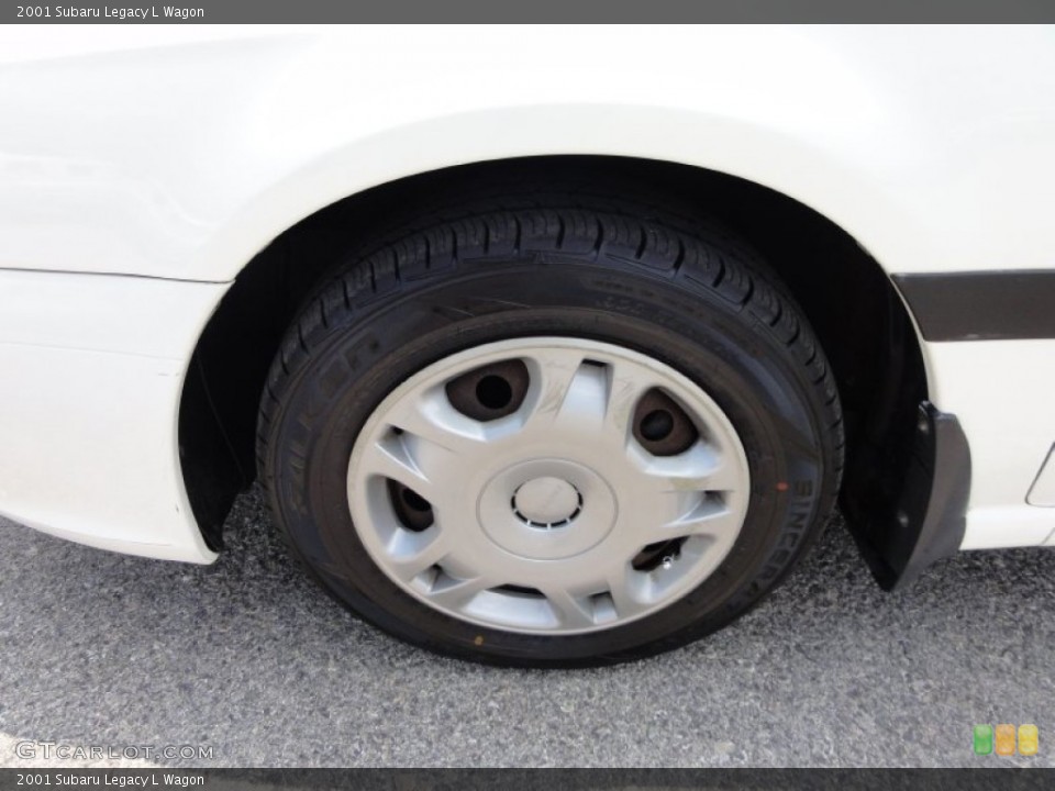 2001 Subaru Legacy L Wagon Wheel and Tire Photo #51329158