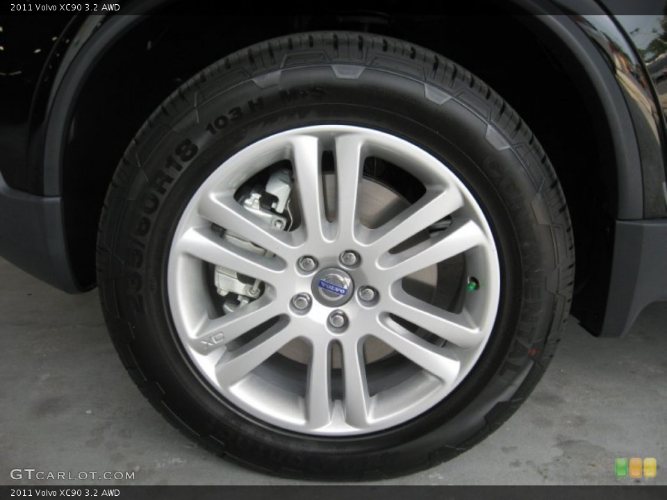 2011 Volvo XC90 3.2 AWD Wheel and Tire Photo #51338935