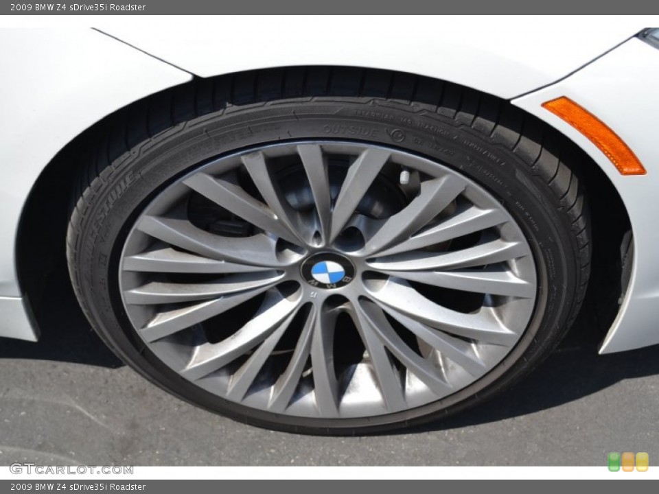 2009 BMW Z4 sDrive35i Roadster Wheel and Tire Photo #51347550