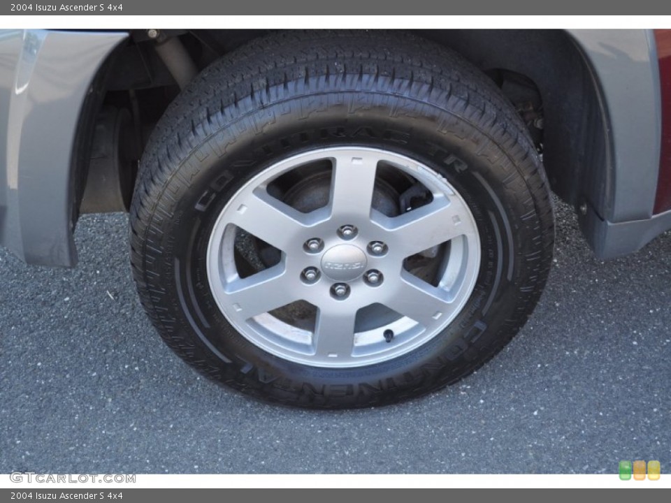2004 Isuzu Ascender S 4x4 Wheel and Tire Photo #51356753