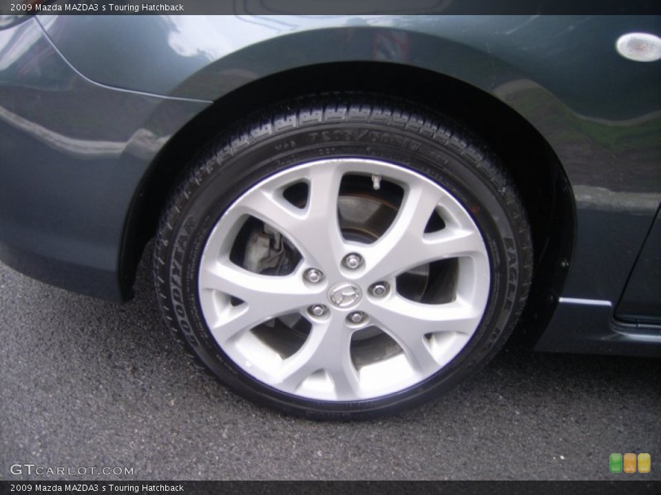 2009 Mazda MAZDA3 s Touring Hatchback Wheel and Tire Photo #51360596