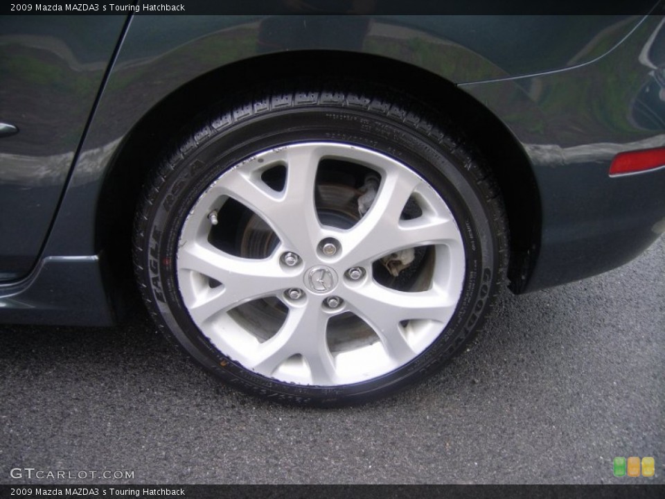 2009 Mazda MAZDA3 s Touring Hatchback Wheel and Tire Photo #51360611