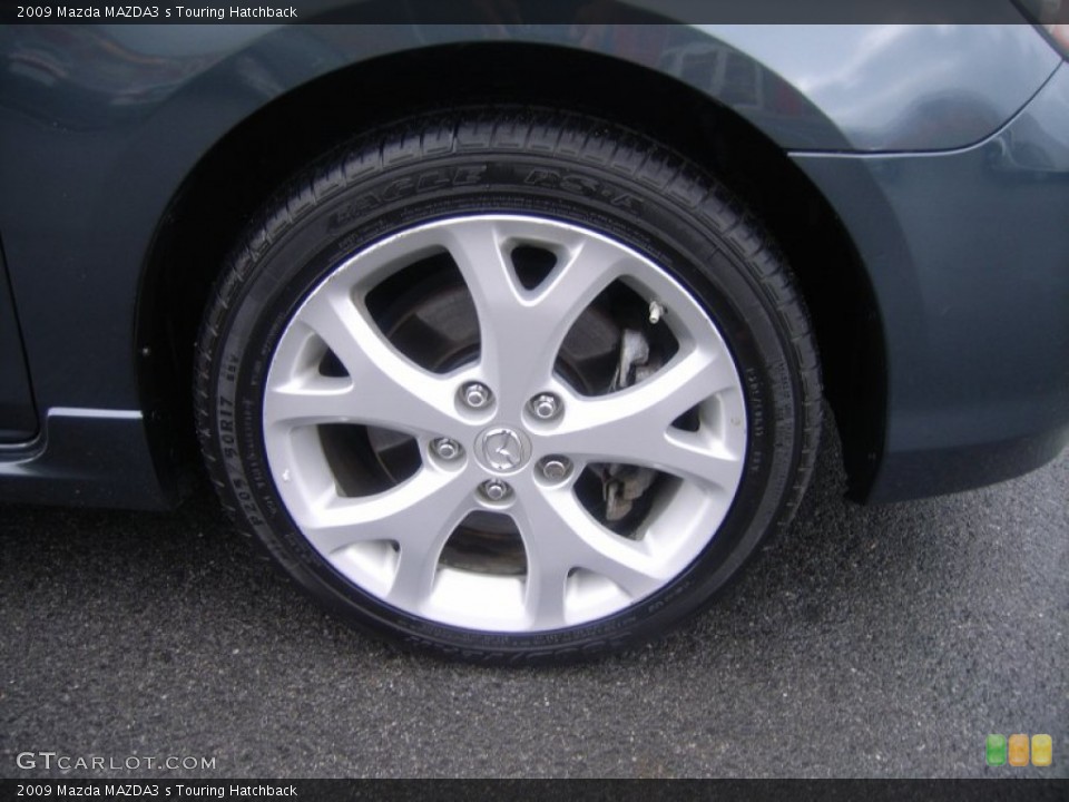 2009 Mazda MAZDA3 s Touring Hatchback Wheel and Tire Photo #51360647