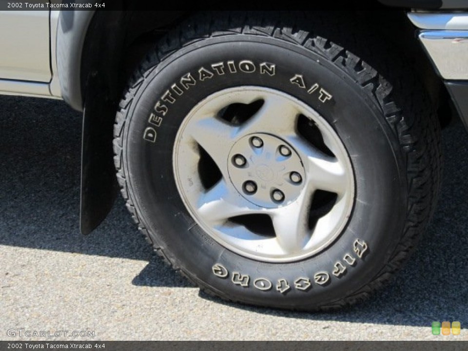 2002 Toyota Tacoma Xtracab 4x4 Wheel and Tire Photo #51369836