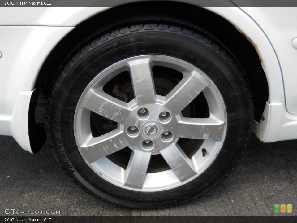 2002 Nissan Maxima GLE Wheel and Tire Photo #51377110
