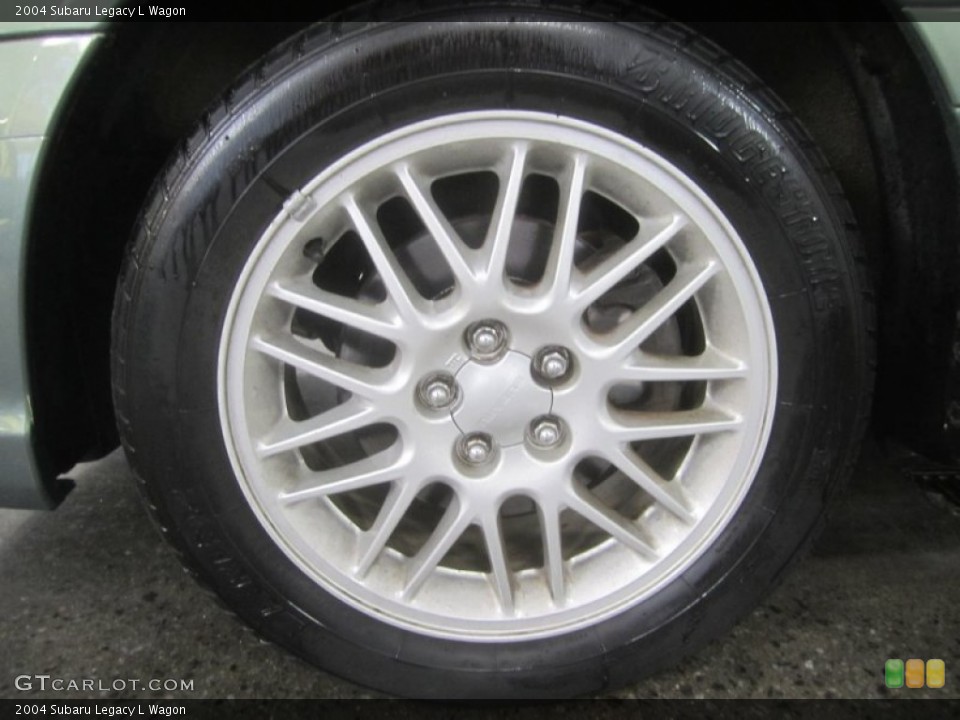 2004 Subaru Legacy L Wagon Wheel and Tire Photo #51378844
