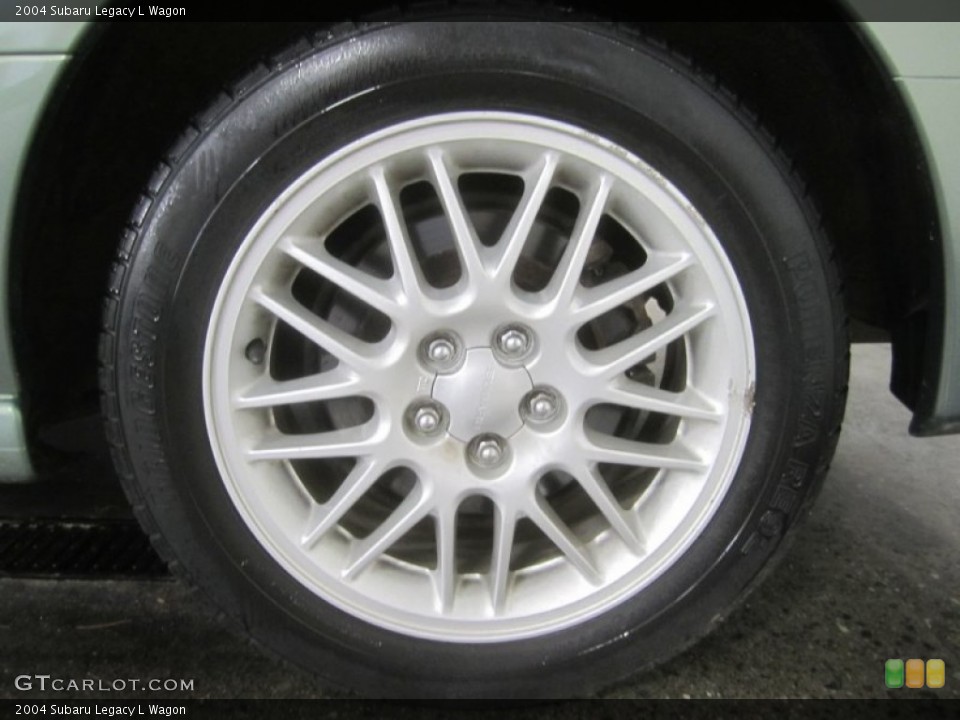 2004 Subaru Legacy L Wagon Wheel and Tire Photo #51378853