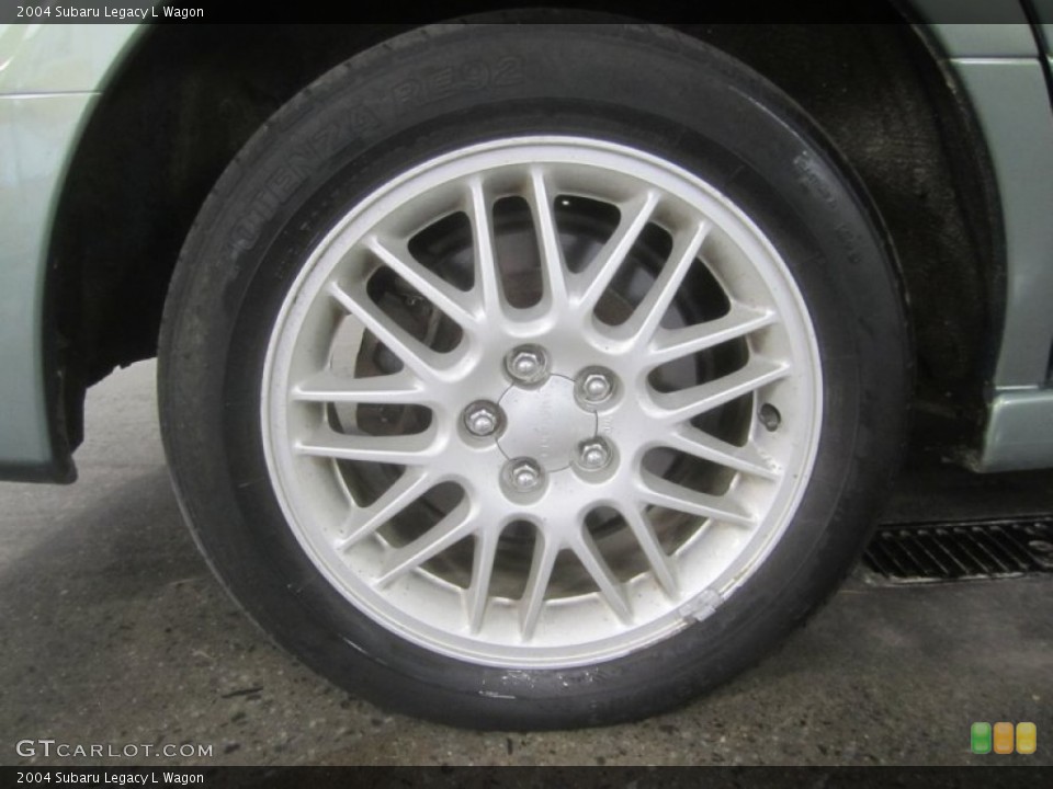 2004 Subaru Legacy L Wagon Wheel and Tire Photo #51378976