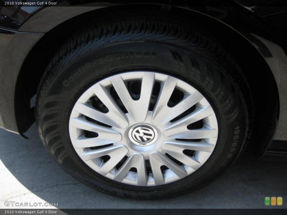 2010 Volkswagen Golf 4 Door Wheel and Tire Photo #51380929