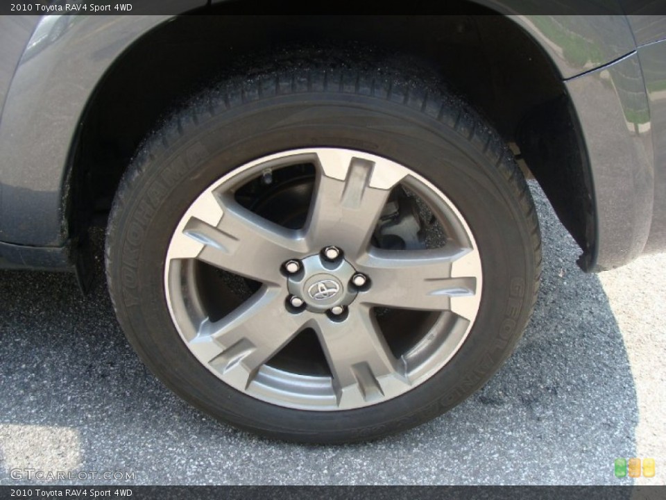 2010 Toyota RAV4 Sport 4WD Wheel and Tire Photo #51382480